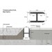 Теневая рейка Laconistiq Dual под панели и керамогранит