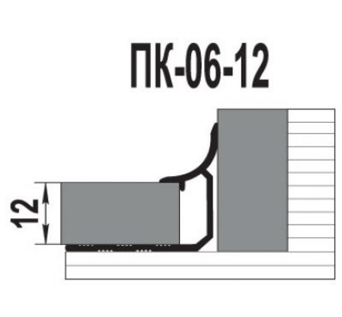 Алюминиевый профиль ПК-06-7/9/12